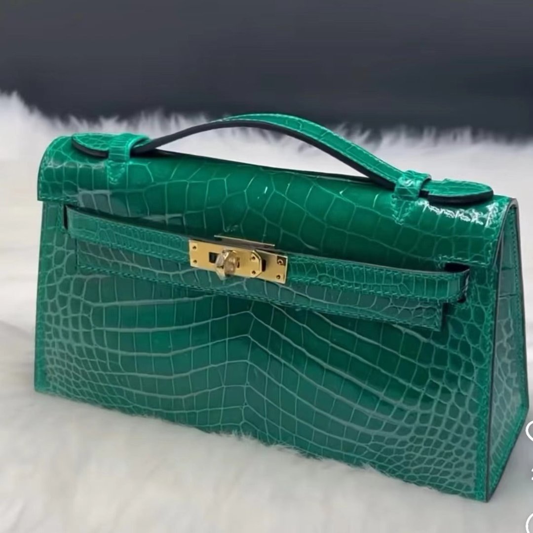 UNIC Kelly Pochette Croc 001